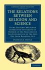 Image for The Relations between Religion and Science