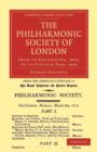Image for The Philharmonic Society of London : From its Foundation, 1813, to its Fiftieth Year, 1862