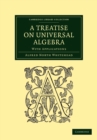 Image for A Treatise on Universal Algebra