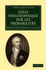 Image for Essai philosophique sur les probabilites