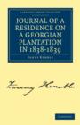 Image for Journal of a Residence on a Georgian Plantation in 1838–1839