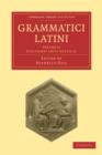 Image for Grammatici Latini