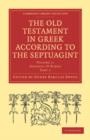 Image for The Old Testament in Greek According to the Septuagint 3 Volume Paperback Set