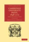 Image for Cambridge University Press, 1696-1712 2 Volume Set : A Bibliographical Study