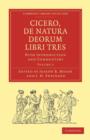Image for Cicero, De Natura Deorum Libri Tres : With Introduction and Commentary