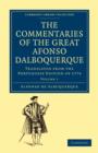 Image for The Commentaries of the Great Afonso Dalboquerque, Second Viceroy of India