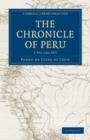 Image for The Chronicle of Peru 2 Volume Set