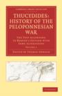 Image for Thucydides: History of the Peloponnesian War 3 Volume Paperback Set : The Text According to Bekker&#39;s Edition with Some Alterations