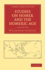 Image for Studies on Homer and the Homeric Age 3 Volume Paperback Set