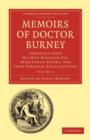 Image for Memoirs of Doctor Burney