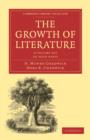 Image for The Growth of Literature 3 Volume Paperback Set