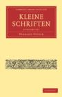Image for Kleine Schriften 4 Volume Paperback Set