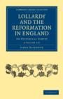 Image for Lollardy and the Reformation in England 4 Volume Paperback Set : An Historical Survey