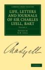 Image for Life, Letters and Journals of Sir Charles Lyell, Bart