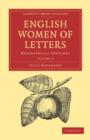 Image for English Women of Letters