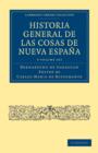 Image for Historia General de las Cosas de Nueva Espana 3 Volume Paperback Set