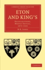 Image for Eton and King&#39;s