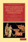 Image for Servii Grammatici Qui Feruntur in Vergilii Carmina Commentarii