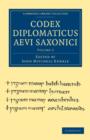Image for Codex Diplomaticus Aevi Saxonici