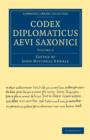 Image for Codex Diplomaticus Aevi Saxonici