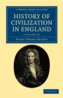 Image for History of Civilization in England 2 Volume Set