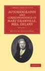 Image for Autobiography and Correspondence of Mary Granville, Mrs Delany