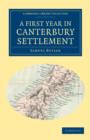 Image for A First Year in Canterbury Settlement