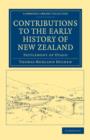 Image for Contributions to the Early History of New Zealand