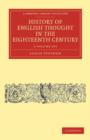 Image for History of English Thought in the Eighteenth Century 2 Volume Set