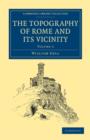 Image for The Topography of Rome and its Vicinity