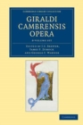 Image for Giraldi Cambrensis opera 8 Volume Set