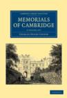Image for Memorials of Cambridge 3 Volume Set