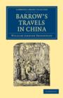 Image for Barrow&#39;s Travels in China