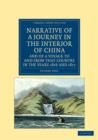 Image for Narrative of a Journey in the Interior of China, and of a Voyage to and from that Country in the Years 1816 and 1817