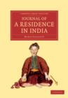 Image for Journal of a Residence in India