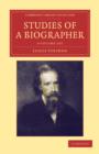 Image for Studies of a Biographer 4 Volume Set