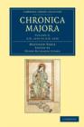Image for Matthaei Parisiensis Chronica majora