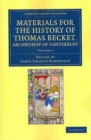 Image for Materials for the History of Thomas Becket, Archbishop of Canterbury (Canonized by Pope Alexander III, AD 1173) 7 Volume Set