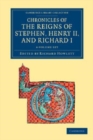 Image for Chronicles of the Reigns of Stephen, Henry II, and Richard I 4 Volume Set