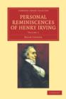 Image for Personal Reminiscences of Henry Irving