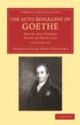 Image for The Auto-Biography of Goethe 2 Volume Set