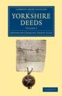 Image for Yorkshire Deeds: Volume 4