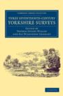 Image for Three seventeenth-century Yorkshire surveys