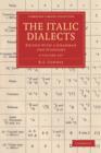 Image for The Italic Dialects 2 Volume Set : Edited with a Grammar and Glossary