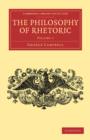 Image for The Philosophy of Rhetoric: Volume 1