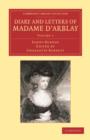 Image for Diary and Letters of Madame d&#39;Arblay: Volume 1 : Edited by her Niece
