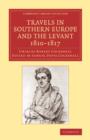 Image for Travels in Southern Europe and the Levant, 1810–1817