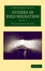 Image for Studies in Bird Migration: Volume 1
