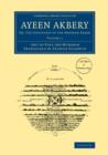 Image for Ayeen Akbery: Volume 1 : Or, The Institutes of the Emperor Akber