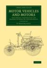 Image for Motor Vehicles and Motors 2 Volume Set